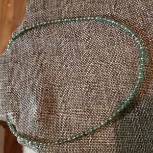 Natiral emerald/ 925 sterling silver. Handmade.
